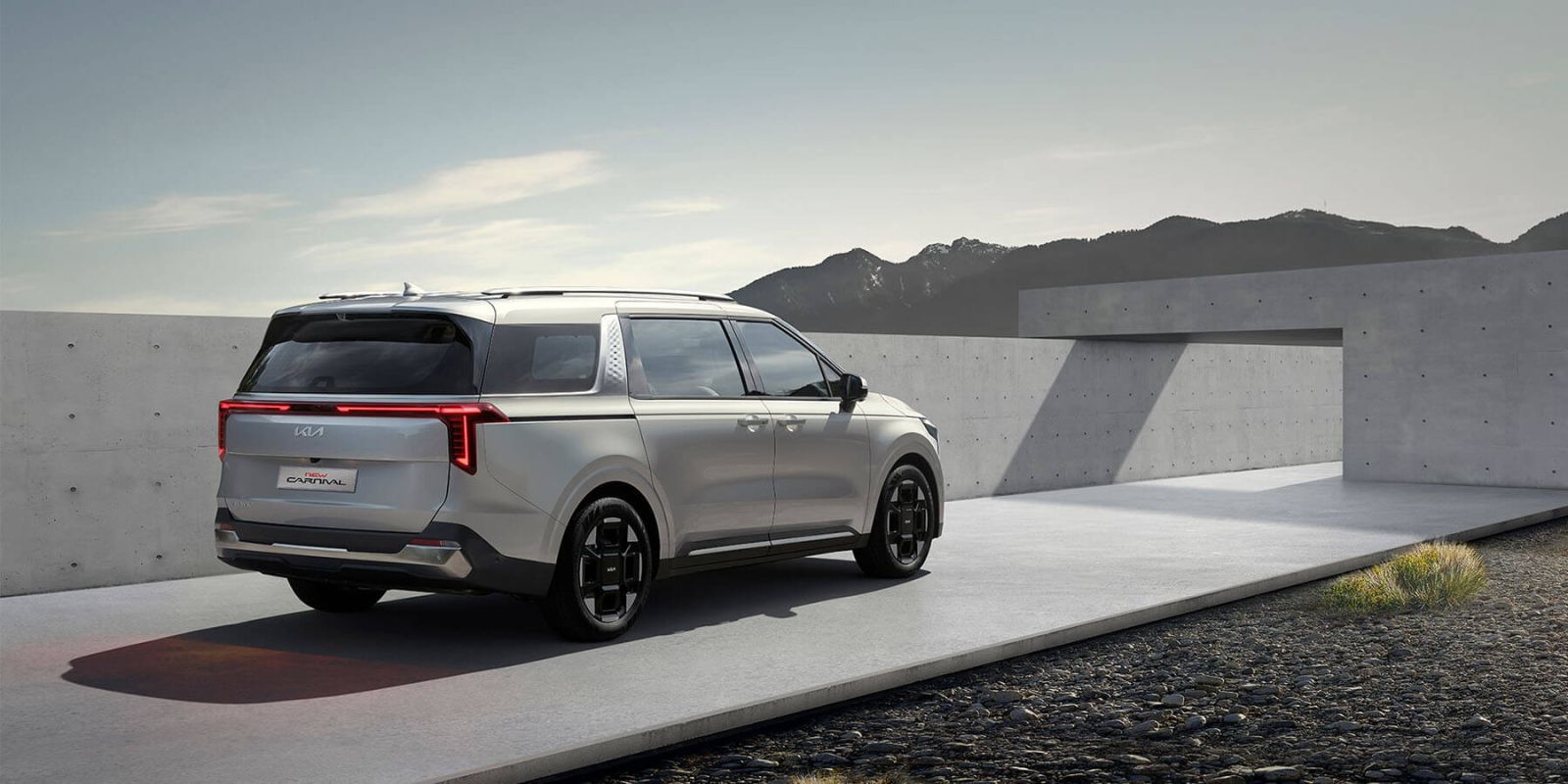 Thiết kế phần đuôi xe New KIA Carnival
