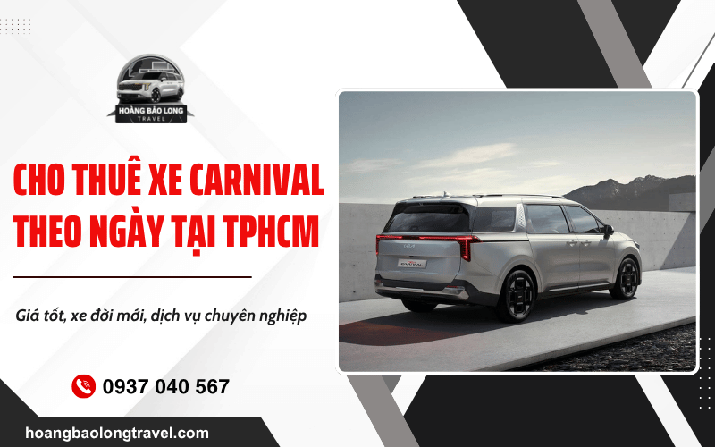 Cho thuê xe Carnival theo ngày tại TP.HCM
