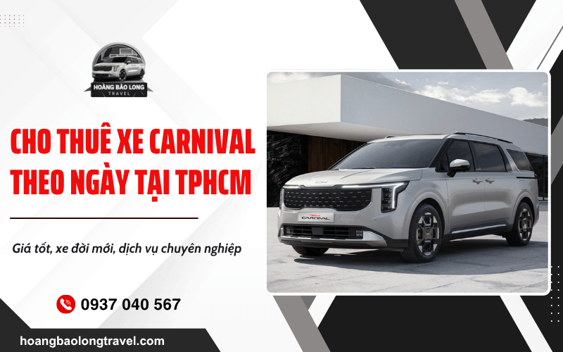 Cho thuê xe Carnival theo ngày tại TP.HCM